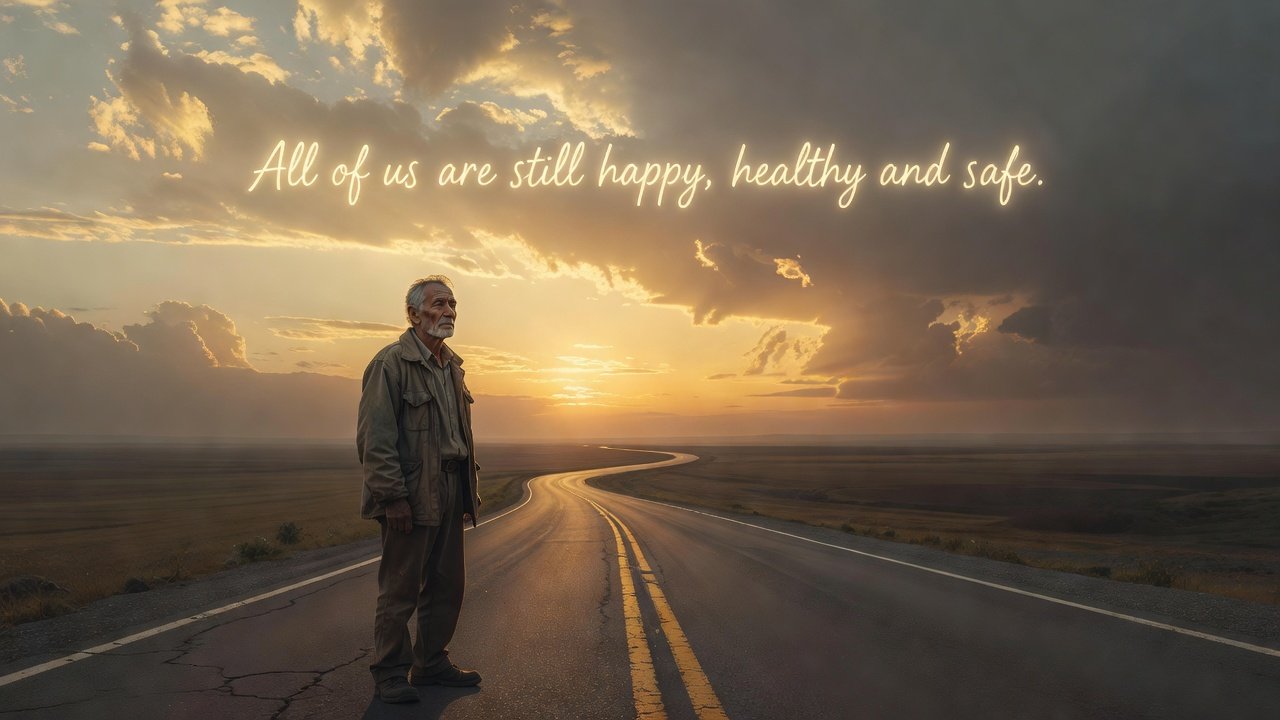 All of us are still happy, healthy and safe